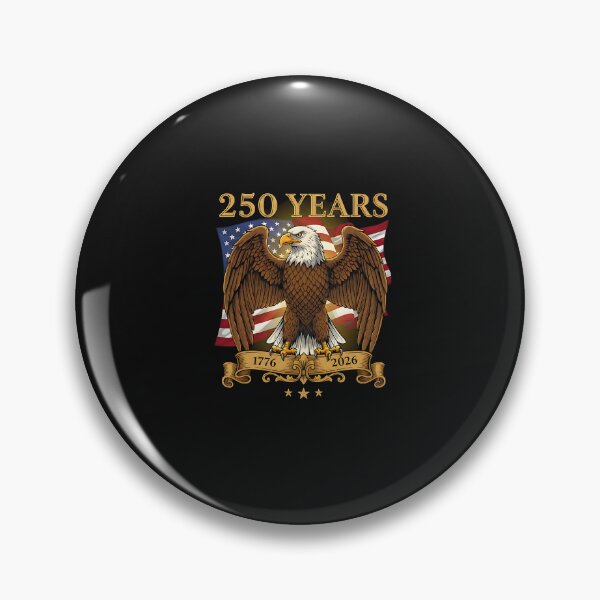 Item preview, Vintage Eagle USA Flag 250 Years 1776-2026 250th Birthday designed and sold by Happycapyco.