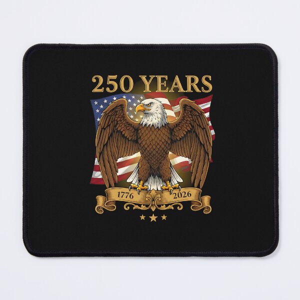 Item preview, Vintage Eagle USA Flag 250 Years 1776-2026 250th Birthday designed and sold by Happycapyco.