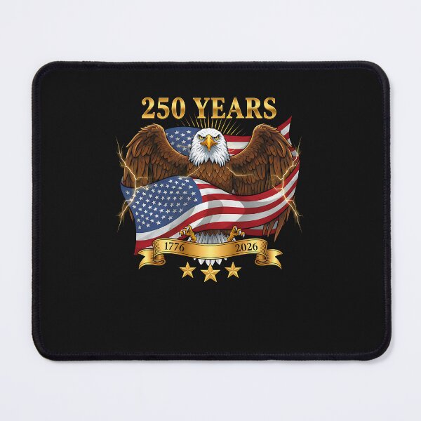 Item preview, Vintage Eagle USA Flag 250 Years 1776-2026 250th Birthday designed and sold by Happycapyco.