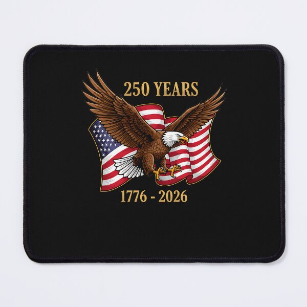 Item preview, Vintage Eagle USA Flag 250 Years 1776-2026 250th Birthday designed and sold by Happycapyco.