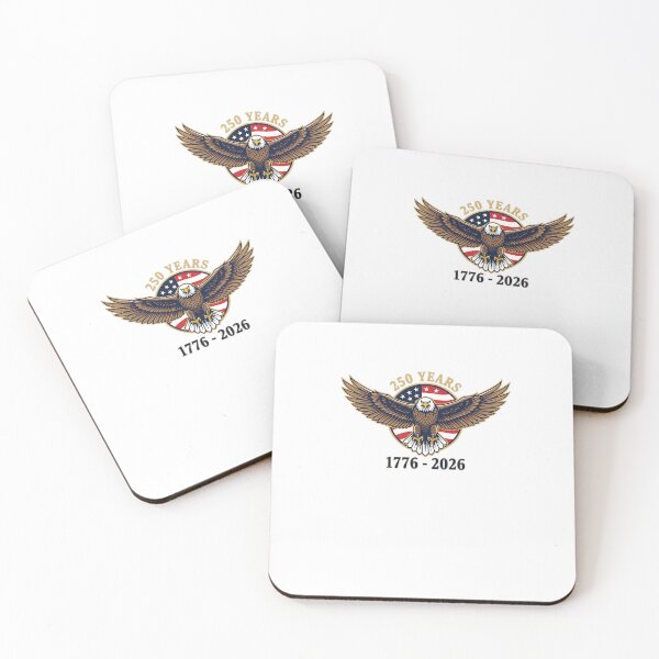Item preview, Vintage Eagle USA Flag 250 Years 1776-2026 250th Birthday designed and sold by Happycapyco.