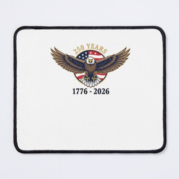 Item preview, Vintage Eagle USA Flag 250 Years 1776-2026 250th Birthday designed and sold by Happycapyco.