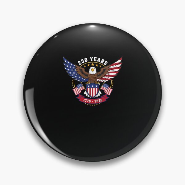 Item preview, Vintage Eagle USA Flag 250 Years 1776-2026 250th Birthday designed and sold by Happycapyco.