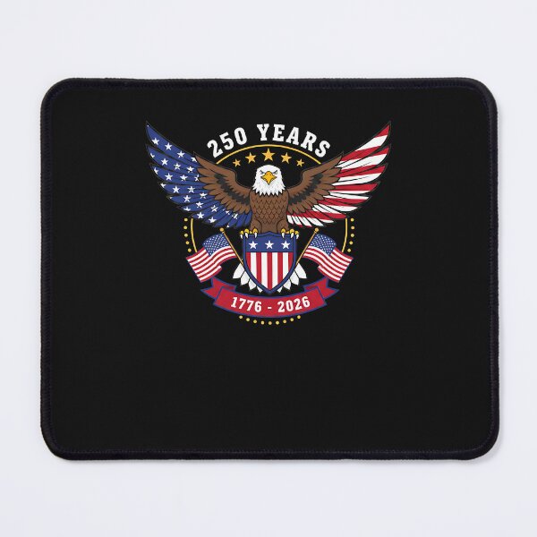 Item preview, Vintage Eagle USA Flag 250 Years 1776-2026 250th Birthday designed and sold by Happycapyco.