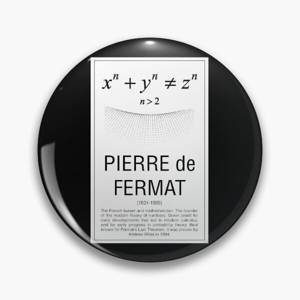 Item preview, Pierre De Fermat Math Quote designed and sold by awkidmwf29.