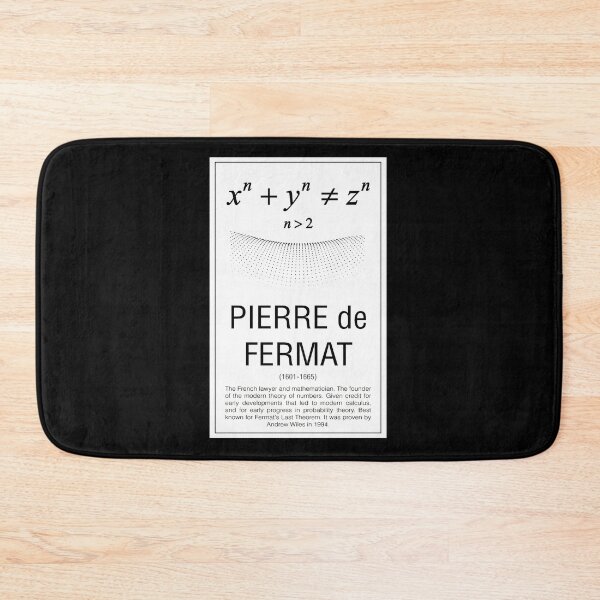 Item preview, Pierre De Fermat Math Quote designed and sold by awkidmwf29.
