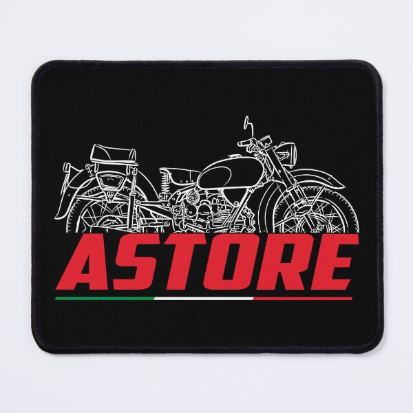 Item preview, Motorcycle Moto Astore 1939-1953, biker designed and sold by ThrottleArts.