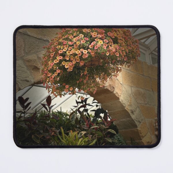 Item preview, hanging orange flowers designed and sold by marbellousart.