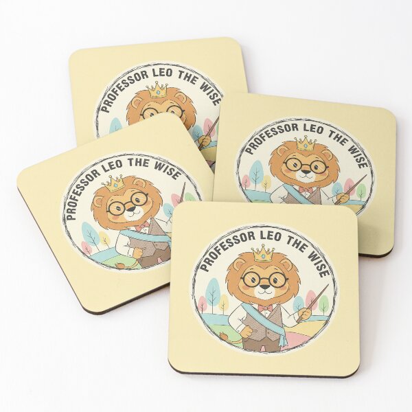 Item preview, Professor Lion Vintage 1960s Teacher Sticker - Retro Scholastic Aesthetic designed and sold by VisualRotaStudio .