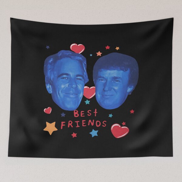 Item preview, Donald J. Trump and Jeffrey. E. Epstein, BFFs 4 eva designed and sold by gitaviroza.
