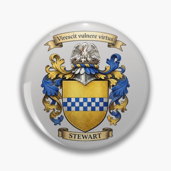 Item preview, The Stewart Family Coat of Arms designed and sold by BagTown Clans.