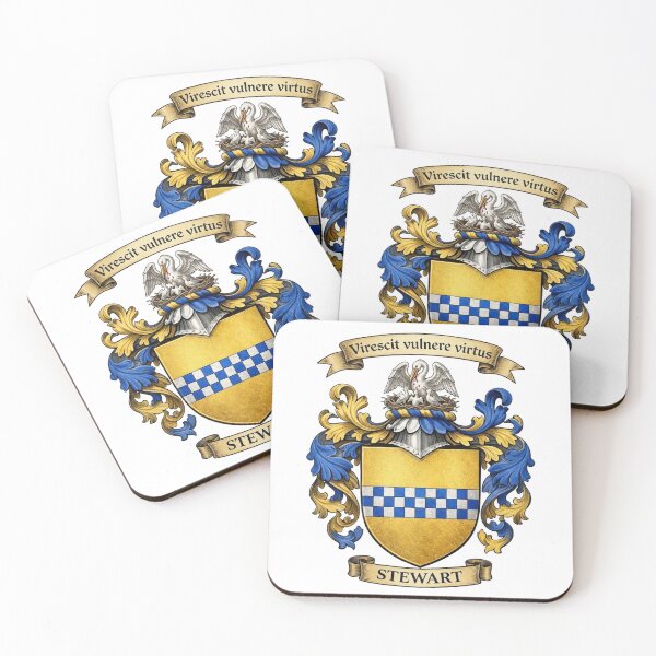 Item preview, The Stewart Family Coat of Arms designed and sold by BagTown Clans.