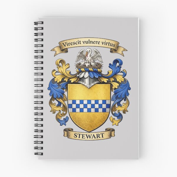 Item preview, The Stewart Family Coat of Arms designed and sold by BagTown Clans.
