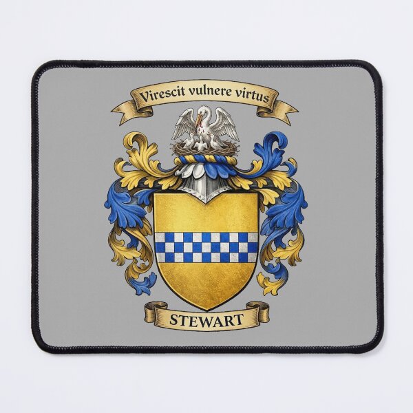 Item preview, The Stewart Family Coat of Arms designed and sold by BagTown Clans.