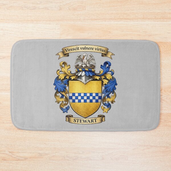 Item preview, The Stewart Family Coat of Arms designed and sold by BagTown Clans.