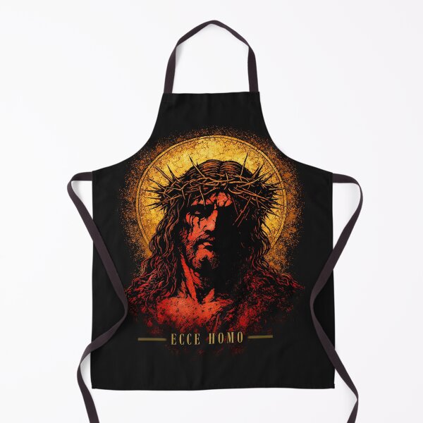Item preview, ECCE HOMO — Crown of Thorns (Gold Leaf Icon) designed and sold by Sanctum Icons.