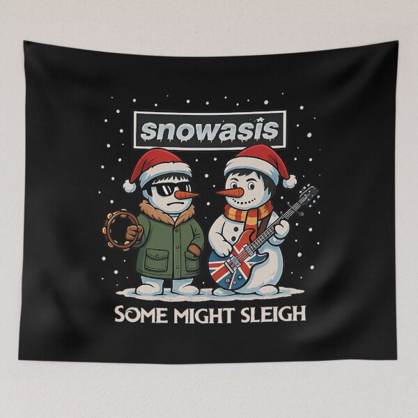 Item preview, Snowasis Christmas Jumper - Some Might Sleigh designed and sold by Creative387.