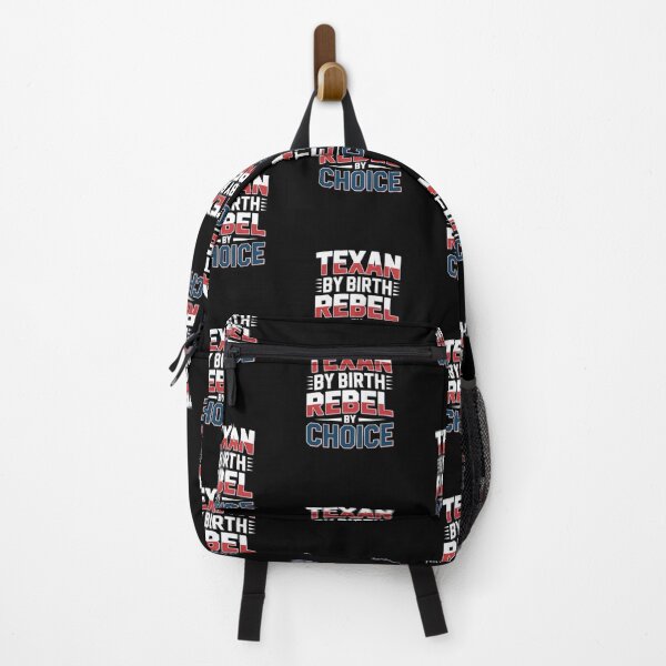 Item preview, Texan By Birth Rebel By Choice - Red White & Blue Design designed and sold by Peter Stawicki.