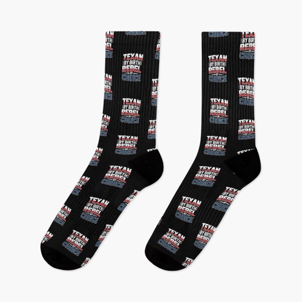 Item preview, Texan By Birth Rebel By Choice - Red White & Blue Design designed and sold by Peter Stawicki.