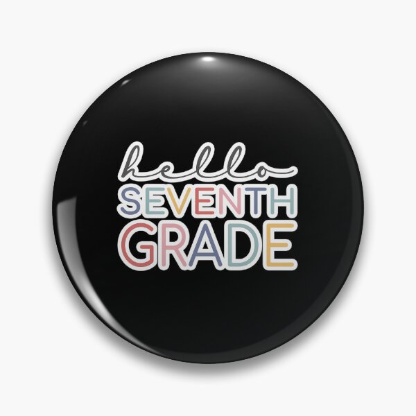 Item preview, Hello Seventh Grade Colorful designed and sold by zgsfdamqjfn95.