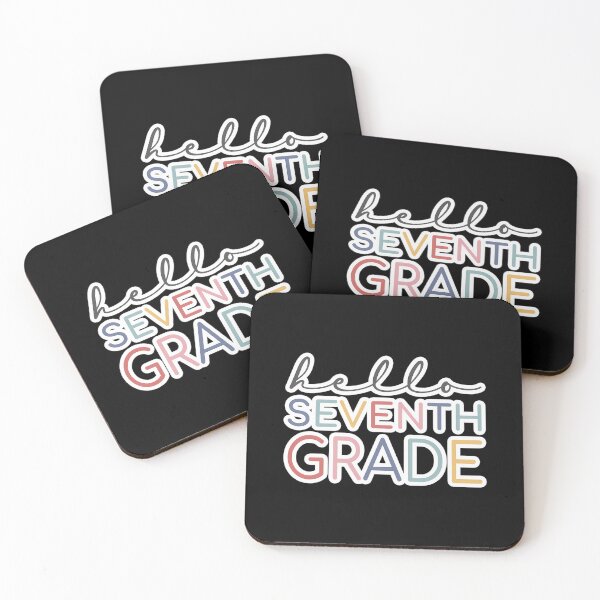 Item preview, Hello Seventh Grade Colorful designed and sold by zgsfdamqjfn95.