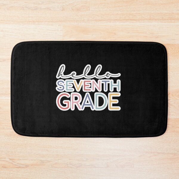 Item preview, Hello Seventh Grade Colorful designed and sold by zgsfdamqjfn95.