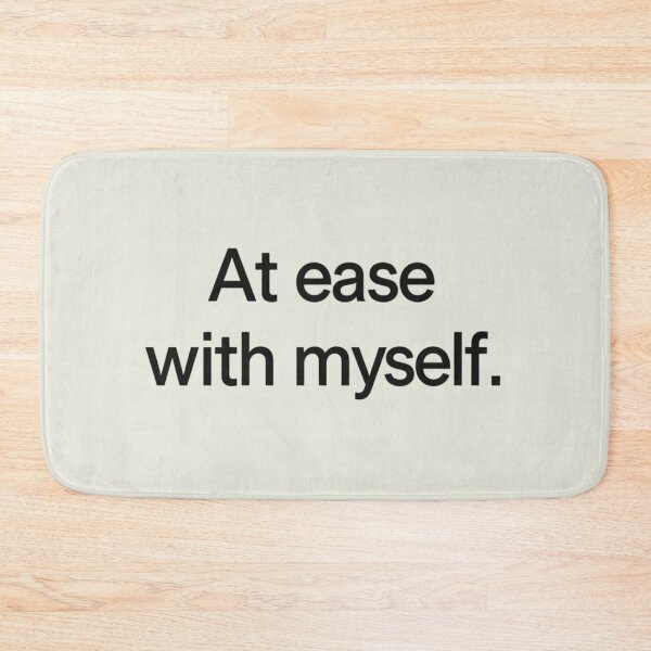 Item preview, At Ease With Myself – Minimal Editorial Typography designed and sold by Irene Catchmind.