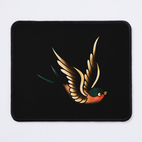 Item preview, Traditional Swallow Tattoo Flash designed and sold by zgsfdamqjfn95.