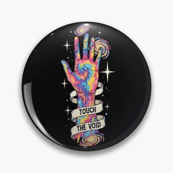 Item preview, Touch The Void Psychedelic Hand Spiritual Cosmic Trippy Metaphysical Gift Design designed and sold by Luminari Creations.