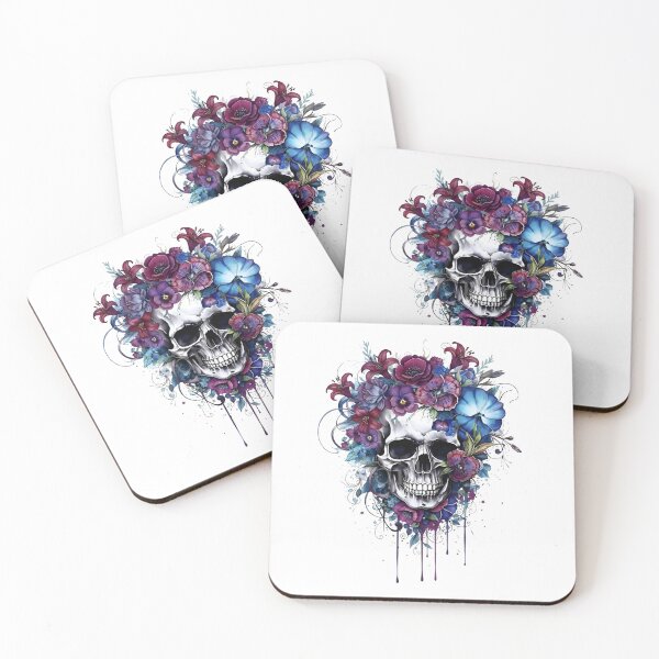 Item preview, Flower Botanical Skull Trendy 2026 designed and sold by zvalente.