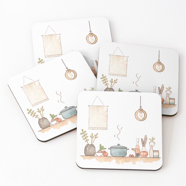 Item preview, Life Simple Home Cooking – Japanese Lifestyle Watercolor designed and sold by ArtSway Studio.