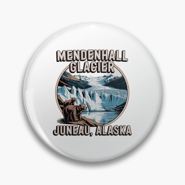 Item preview, Mendenhall Glacier Juneau Alaska With Bears designed and sold by Peter Stawicki.