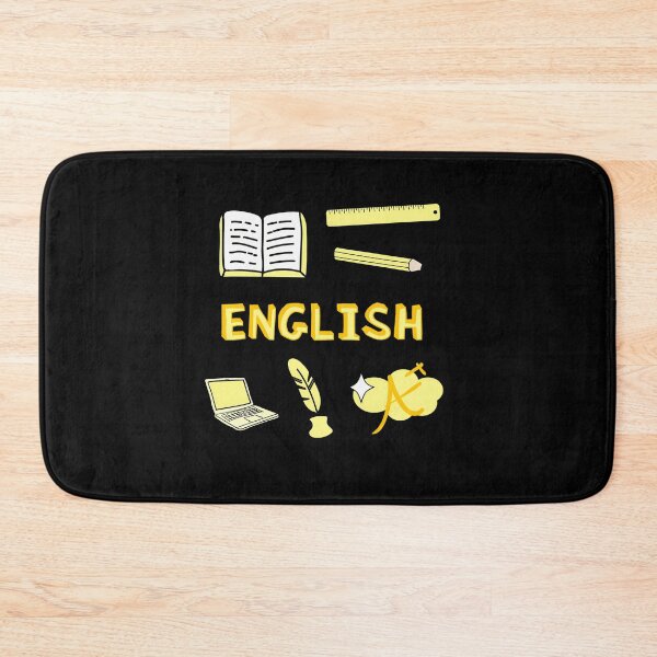 Item preview, English Class Icons Yellow designed and sold by zgsfdamqjfn95.