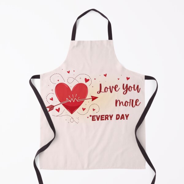 Item preview, Love You More Every Day - Heart & Arrow Valentine designed and sold by PriyaMagic.