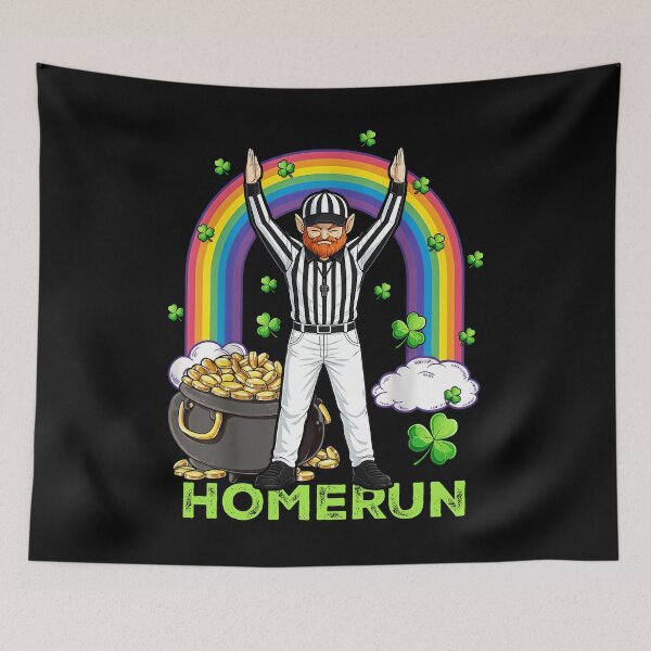 Item preview, St Patrick’s Day Baseball Homerun Shirt designed and sold by KIROSALS.