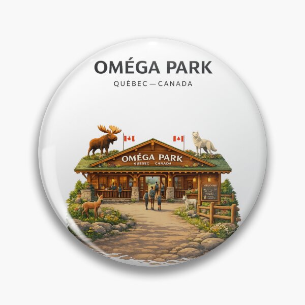 Item preview, Oméga Park Québec Canada Travel Poster  designed and sold by Eclipse 3699.