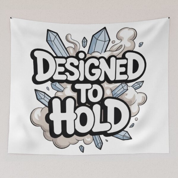 Item preview, Designed To Hold Minimal Strength Typography Design designed and sold by NewUSShop.