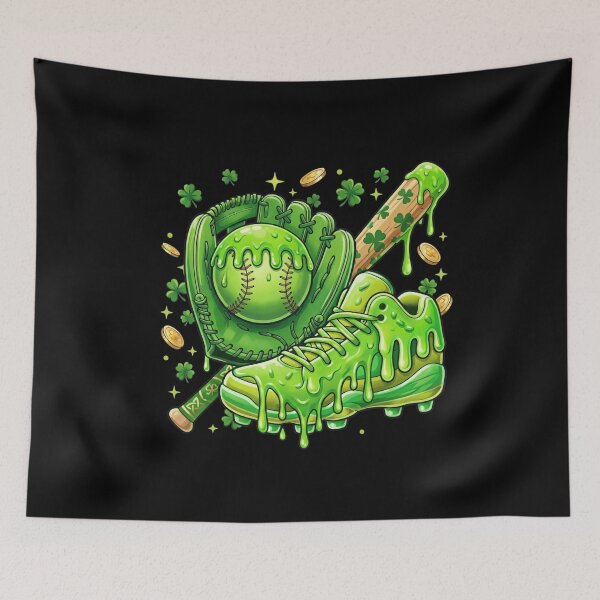 Item preview, St Patrick’s Day Baseball Gear Shirt designed and sold by KIROSALS.