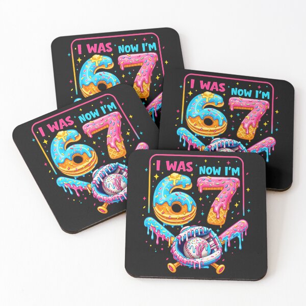 Item preview, 7th Birthday Boys I was 6 Now I'm 7 Baseball Ice Cream Drip  designed and sold by FrankIsabel.