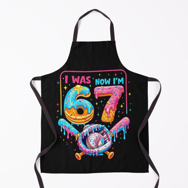 Item preview, 7th Birthday Boys I was 6 Now I'm 7 Baseball Ice Cream Drip  designed and sold by FrankIsabel.