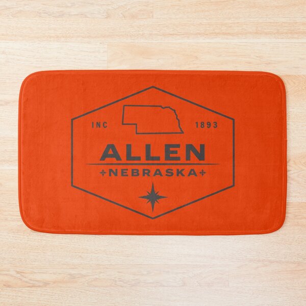 Item preview, Allen Nebraska Vintage Travel Emblem designed and sold by American Travels.