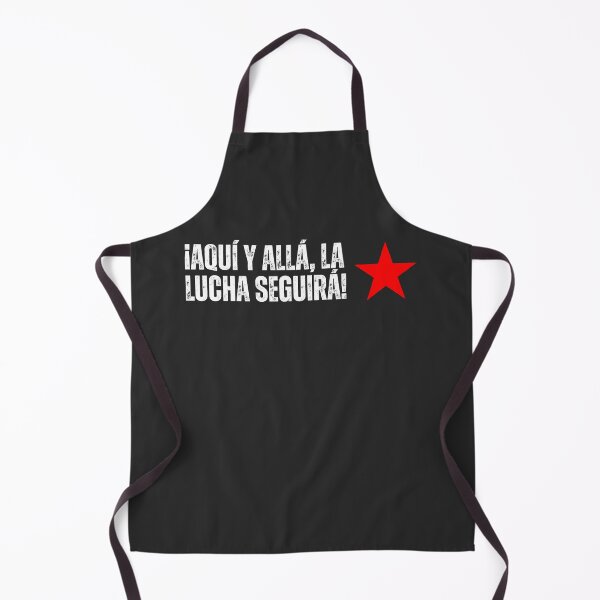 Item preview, ¡Aquí y allá, la lucha seguirá! designed and sold by Lone Frog.