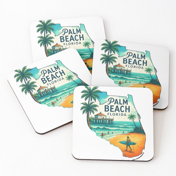 Item preview, Palm Beach Florida - Travel Art designed and sold by ryanapples2.