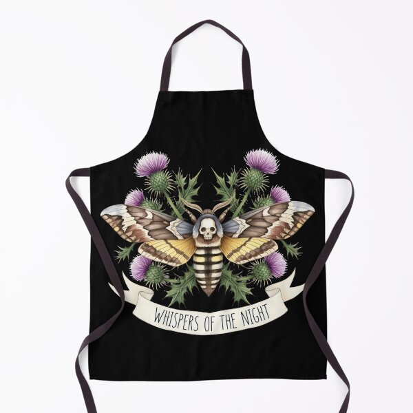 Item preview, Whispers Of The Night Death Moth Gothic Entomology Silence Of Lambs Gift Design designed and sold by Luminari Creations.