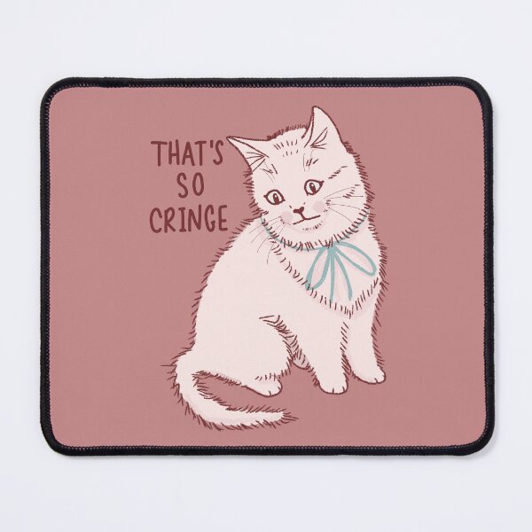 Item preview, Cringe Cat designed and sold by KilkennyCat Art.