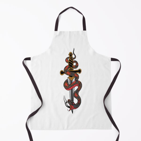 Item preview, Traditional Snake And Sword Tattoo designed and sold by atvbmshvd86.