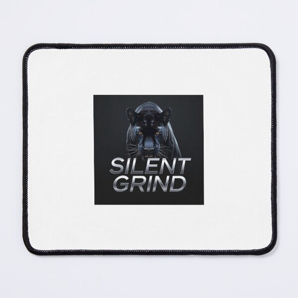 Item preview, Silent Grind Panther – Dark Motivational Animal Art designed and sold by AdityaSreejit.