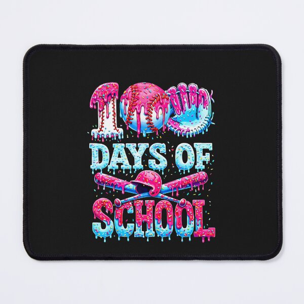 Item preview, 100 Days of School Baseball Ice Cream Drip Gift for Boys Kid designed and sold by FrankIsabel.