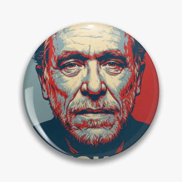 Item preview, Charles Bukowski Hope Style Retro Poster Art designed and sold by Anya Byron.