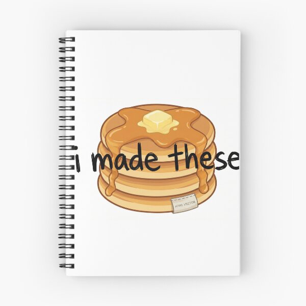 Item preview, I Made These. Pancake Day - Shrove Tuesday Edition designed and sold by HypeVector.